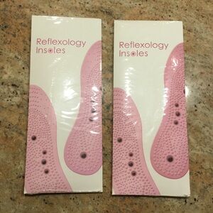 Reflexology Insoles Unisex 2 Pairs